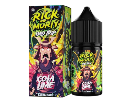 Жидкость Rick & Morty Bad Trip Кола лайм, 30 мл.
