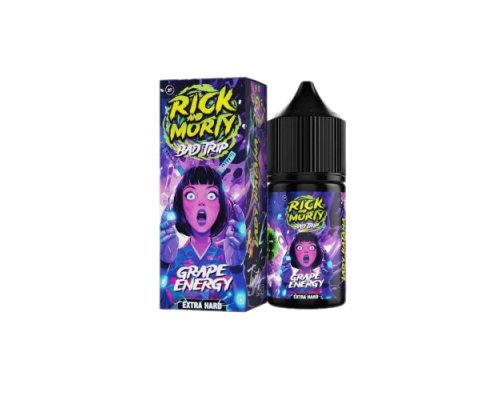 Жидкость Rick & Morty Bad Trip Виноградный энергетик, 30 мл.