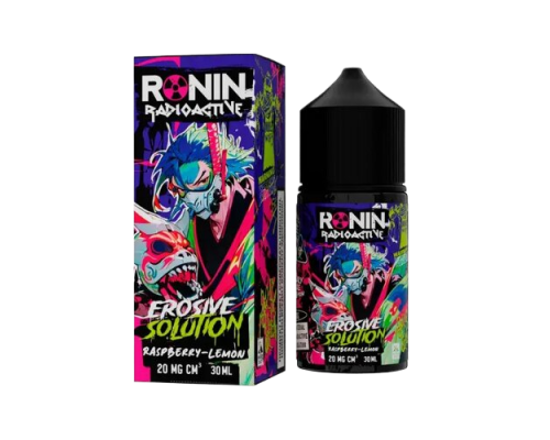 Жидкость Ronin Radioactive Erosive solution (Малина с лимоном) 30 мл, 20 мг Жидкость Ronin Radioactive Erosive solution (Малина с лимоном) 30 мл, 20 мг