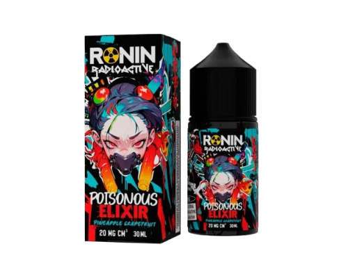 Жидкость Ronin Radioactive Poisonous elixir (Ананас грейпфрут) 30 мл, 20 мг Жидкость Ronin Radioactive Poisonous elixir (Ананас грейпфрут) 30 мл, 20 мг