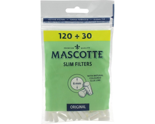 Фильтры MASCOTTE (Маскотт) Slim Filters Sticks 6мм