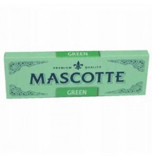 Бумага сигаретная MASCOTTE Green Cut Corners 70мм