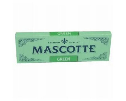 Бумага сигаретная MASCOTTE Green Cut Corners 70мм