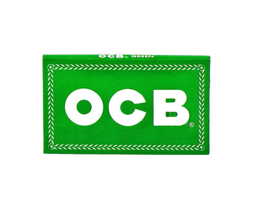 Бумага сигаретная OCB Double №8 Green Бумага сигаретная OCB Double №8 Green