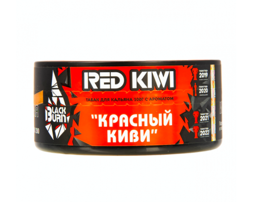 Табак Burn BLACK Red Kiwi, 100 г