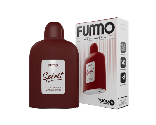 Одноразовая ЭС FUMMO SPIRIT Клубника манго лайм (7000)