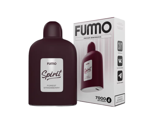 Одноразовая ЭС FUMMO SPIRIT Лесная земляника (7000)