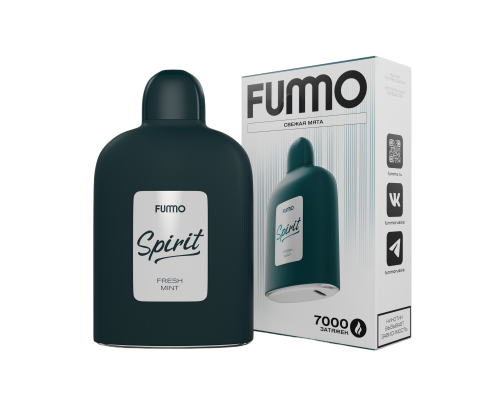 Одноразовая ЭС FUMMO SPIRIT Свежая мята (7000)