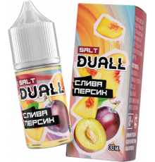 Жидкость DUALL Salt LIGHT Слива Персик, 30 мл
