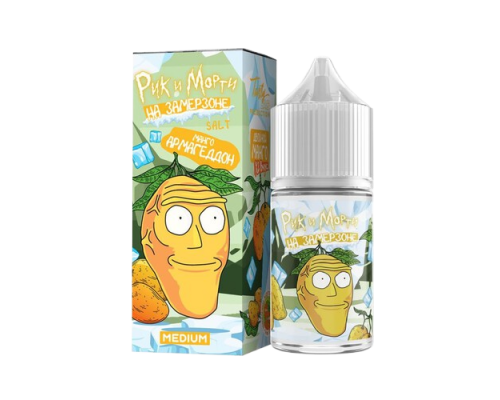Жидкость Rick & Morty на замерзоне medium Двойной манго, 30 мл. Жидкость Rick & Morty на замерзоне medium Двойной манго, 30 мл.