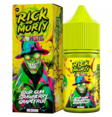 Жидкость Rick & Morty ZOMBIE Кислая жвачка клубника грейпфрут, 30 мл.