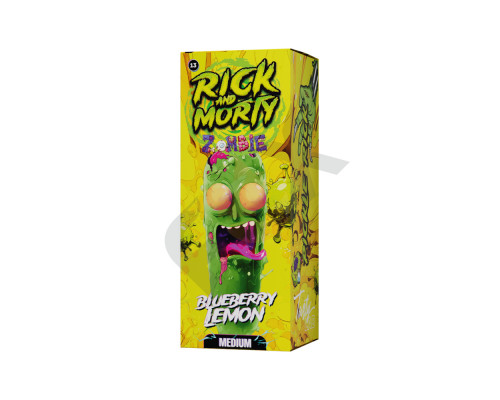 Жидкость Rick & Morty ZOMBIE Черника лимон, 30 мл.