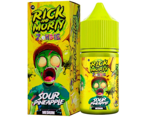 Жидкость Rick & Morty ZOMBIE Кислый ананас, 30 мл.