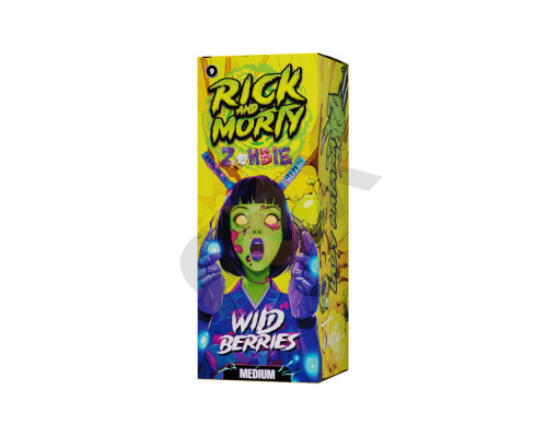 Жидкость Rick & Morty ZOMBIE Лесные ягоды, 30 мл.