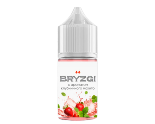 Жидкость Bryzgi Salt LIGHT Клубничный мохито, 30 мл Жидкость Bryzgi Salt LIGHT Клубничный мохито, 30 мл