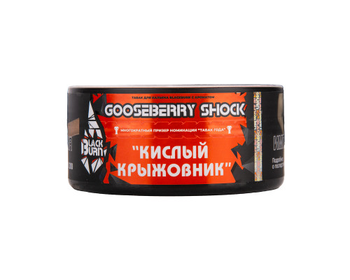 Табак Burn BLACK Gooseberry shock, 100 г